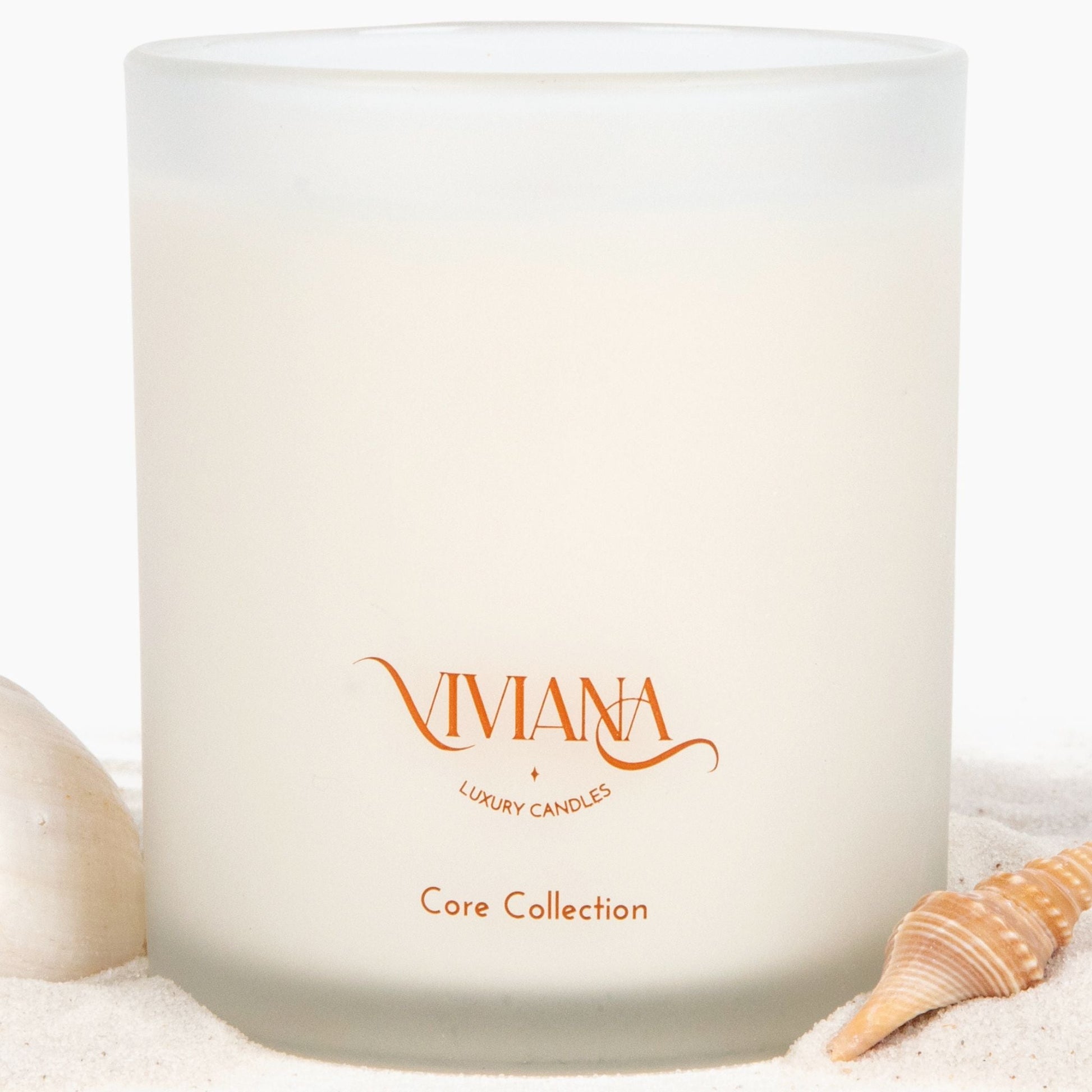 Sea & Sand Eco-Luxury Candle, Non-Toxic Coconut Wax